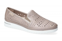 chaussure mephisto mocassins jana perf taupe